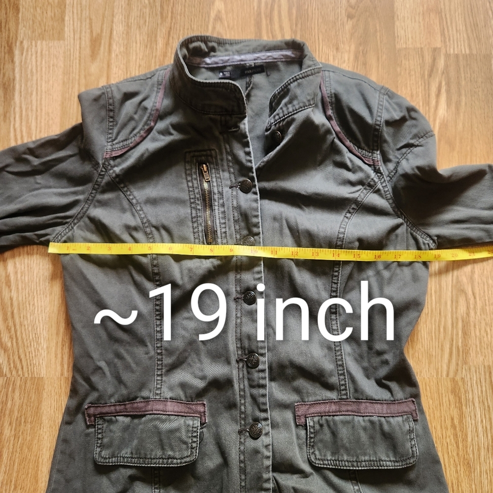 Maurices Khaki Button-Up Jacket - Picture 10 of 10